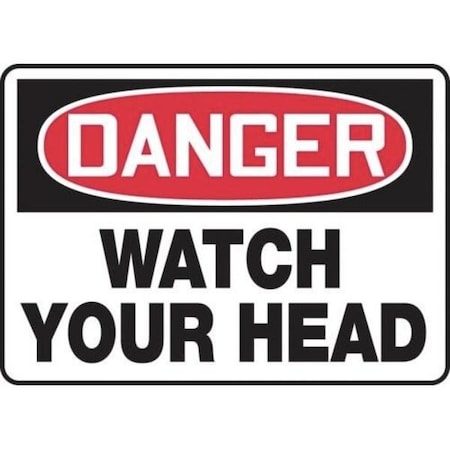 Accuform OSHA DANGER SAFETY SIGN WATCH YOUR MPPE128XL MPPE128XL
